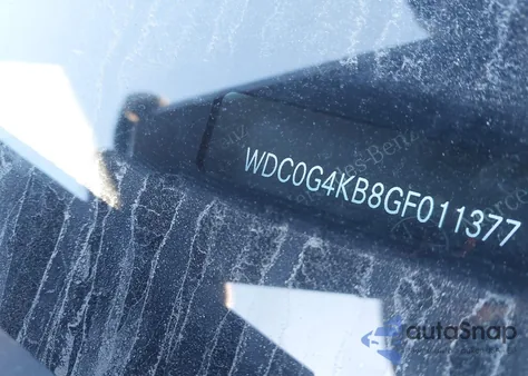 2016 Mercedes-Benz Glc 300 4Matic z USA, uszkodzony, nr VIN WDC0G4KB8GF011377